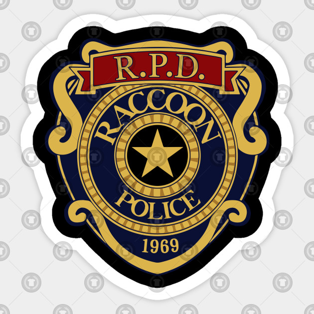 Raccoon Police Department - Resident Evil - Sticker | TeePublic